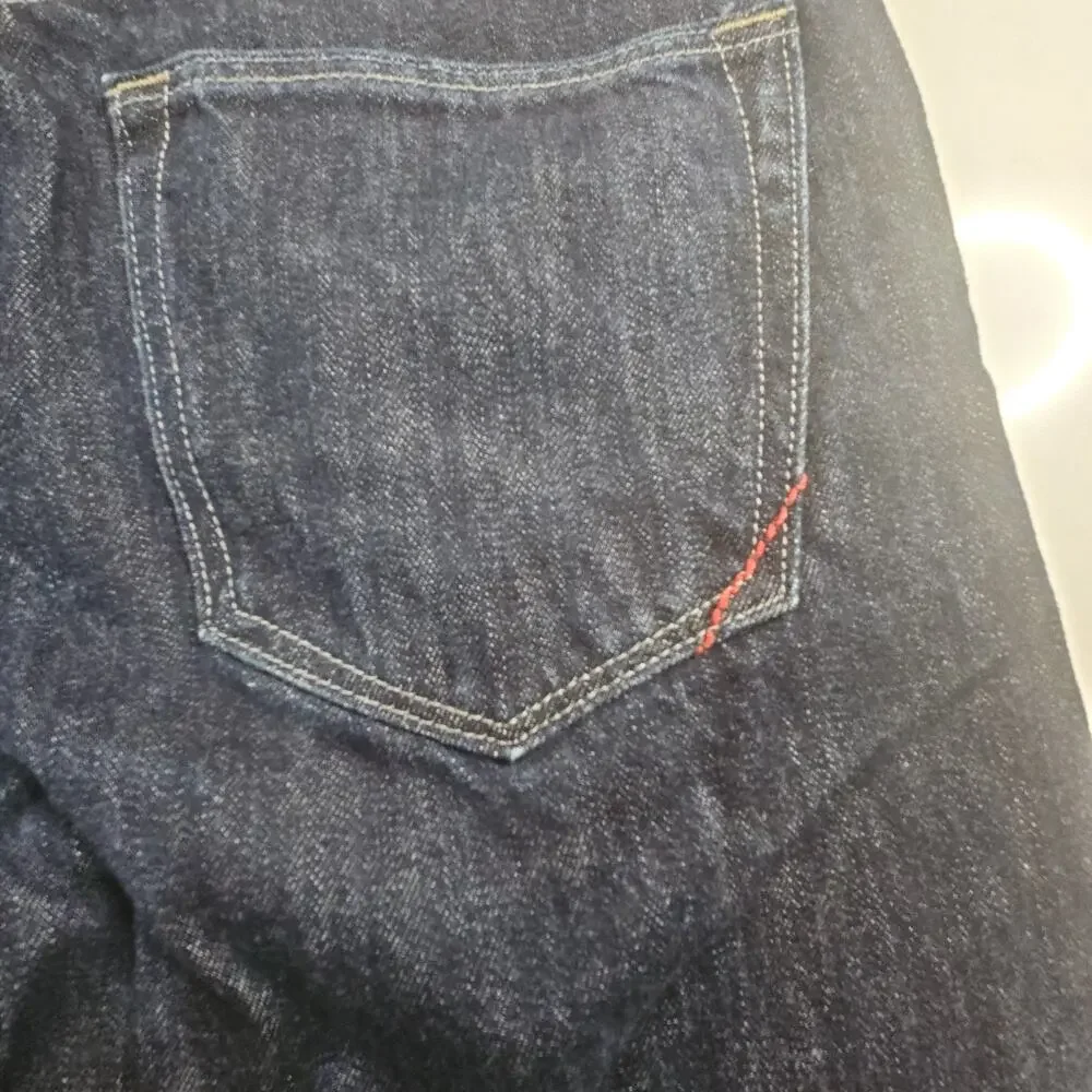 Banana Republic Jeans Mens 32x34 Dark Blue Rinse Slim Fit
